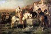 unknow artist Arab or Arabic people and life. Orientalism oil paintings  367 Germany oil painting artist